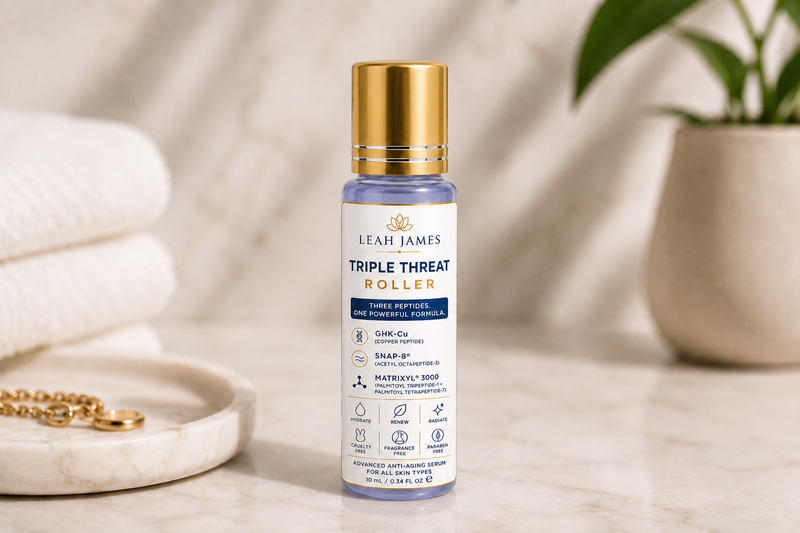 Triple Threat Peptide Serum Roller